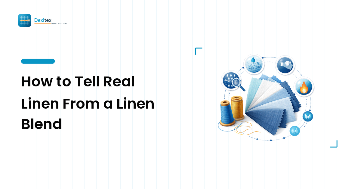 How to Tell Real Linen From a Linen Blend