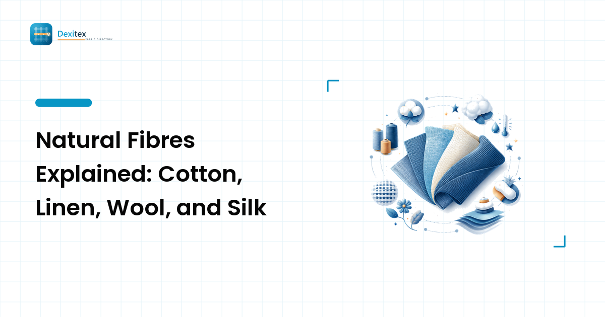 Natural Fibres Explained: Cotton, Linen, Wool, and Silk