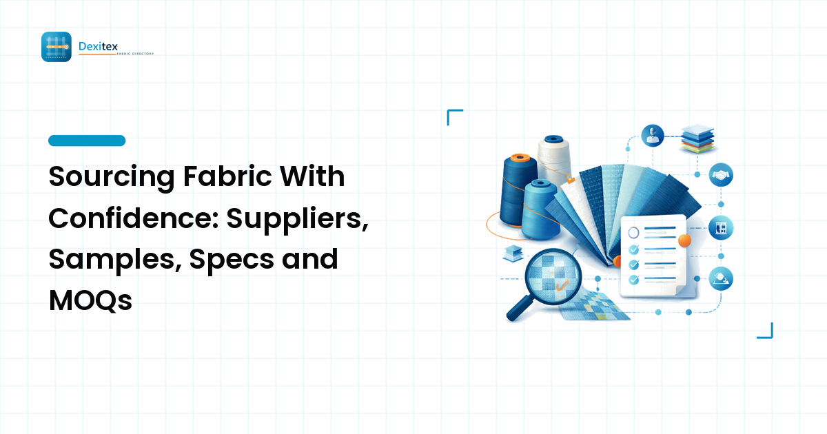 Sourcing Fabric With Confidence: Suppliers, Samples, Specs and MOQs