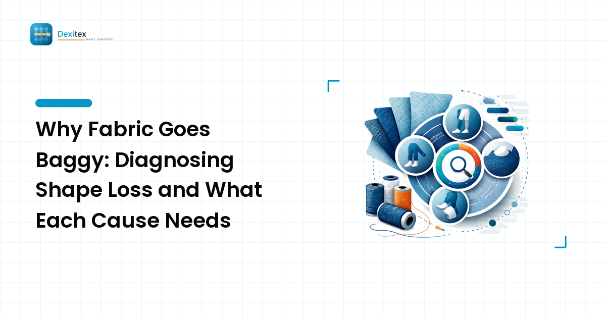 Why Fabric Goes Baggy: Diagnosing Shape Loss and What Each Cause Needs