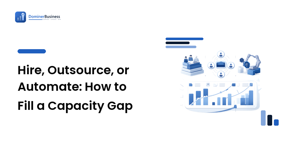 Hire, Outsource, or Automate: How to Fill a Capacity Gap