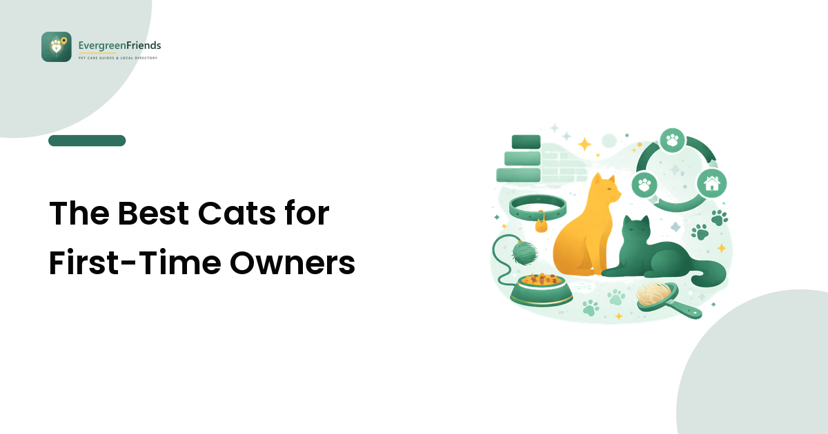 The Best Cats for First-Time Owners