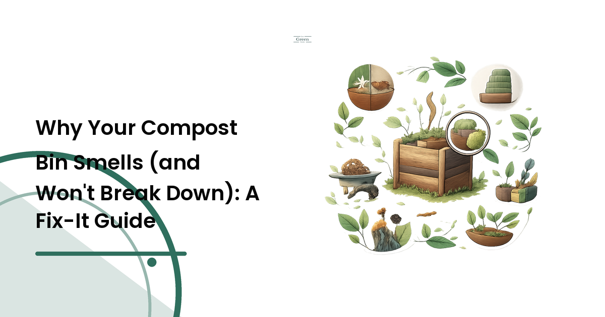 Why Your Compost Bin Smells (and Won't Break Down): A Fix-It Guide