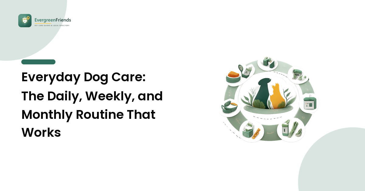 Everyday Dog Care: The Daily, Weekly, and Monthly Routine That Works