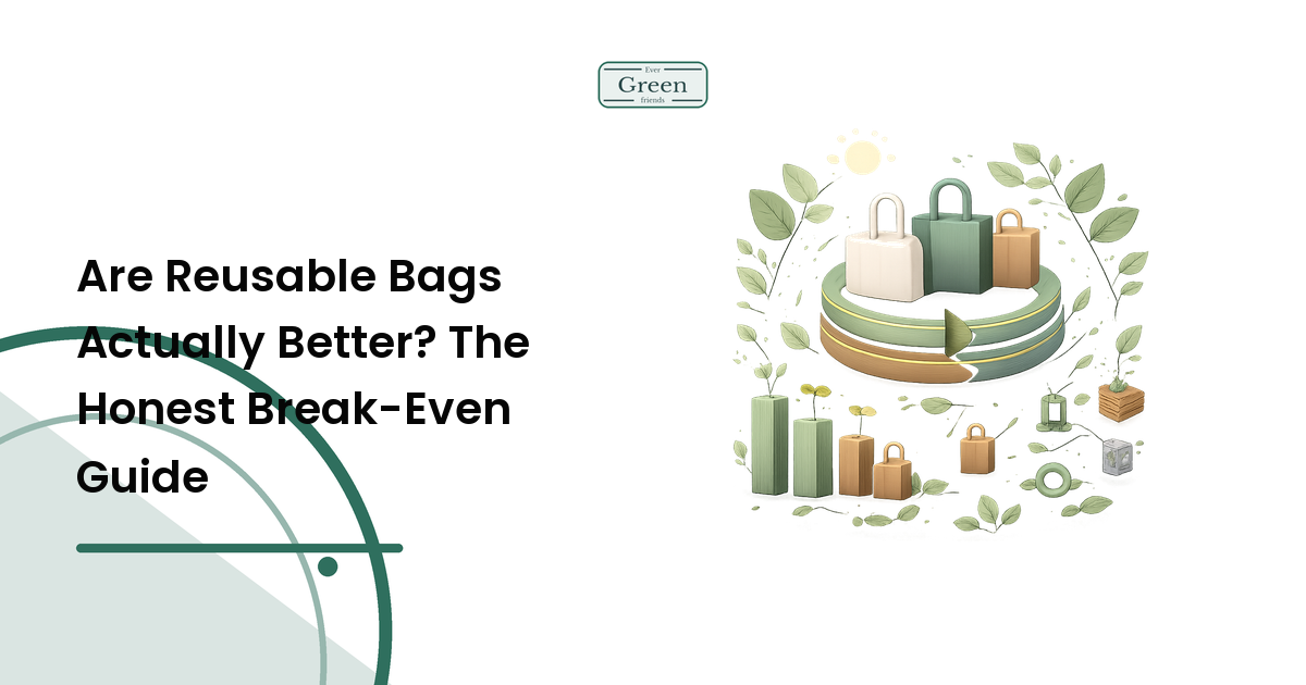 Are Reusable Bags Actually Better? The Honest Break-Even Guide
