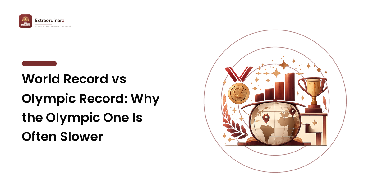 World Record vs Olympic Record: Why the Olympic One Is Often Slower