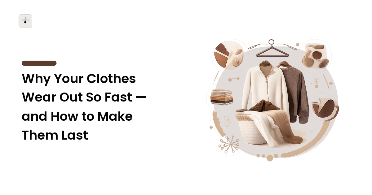 Why Your Clothes Wear Out So Fast — and How to Make Them Last
