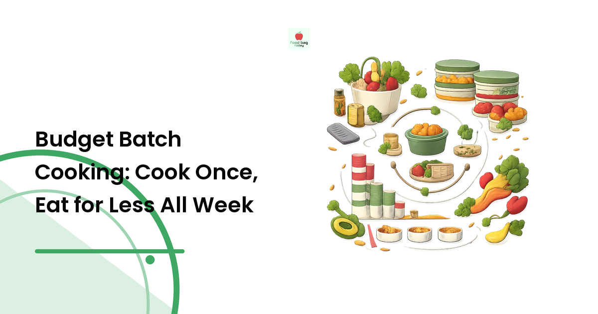 Budget Batch Cooking: Cook Once, Eat for Less All Week