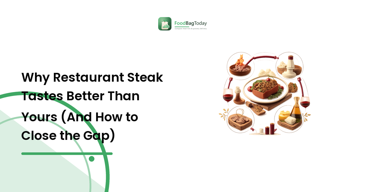Why Restaurant Steak Tastes Better Than Yours (And How to Close the Gap)