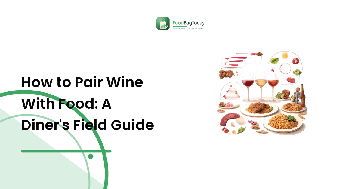 How to Pair Wine With Food: A Diner's Field Guide
