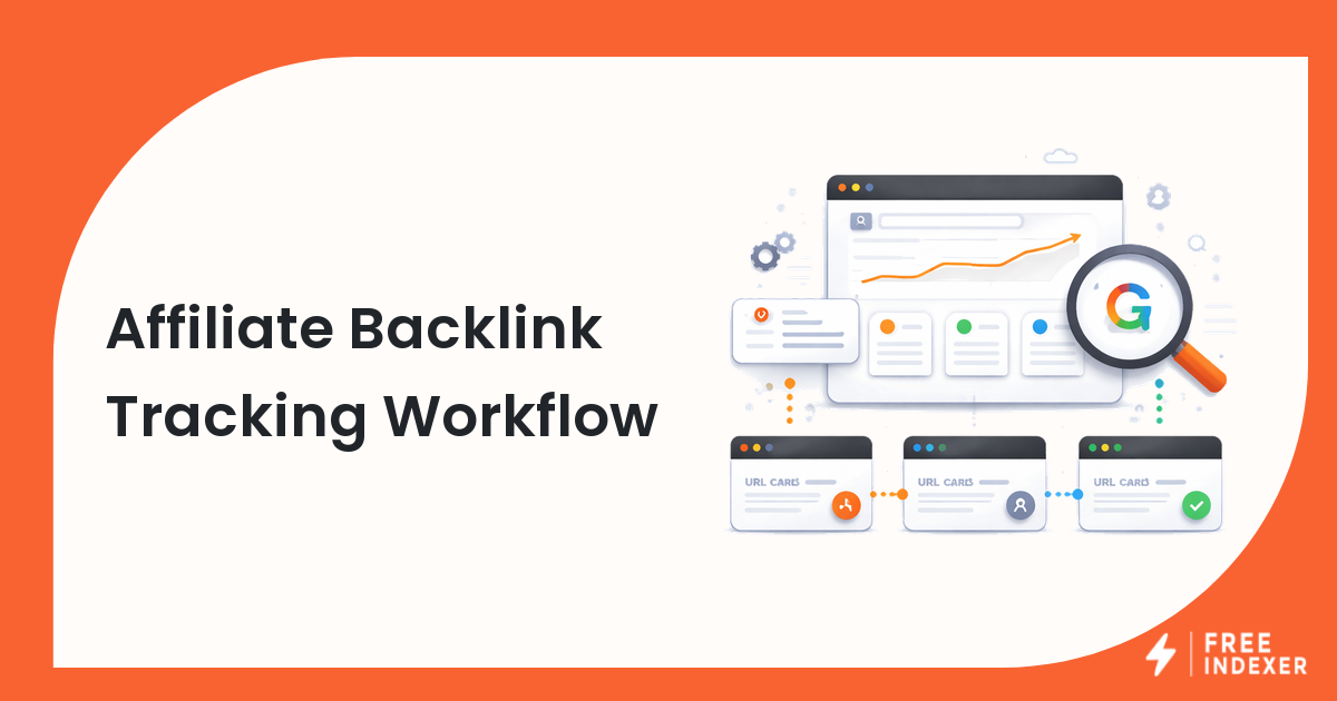Affiliate Backlink Tracking Workflow
