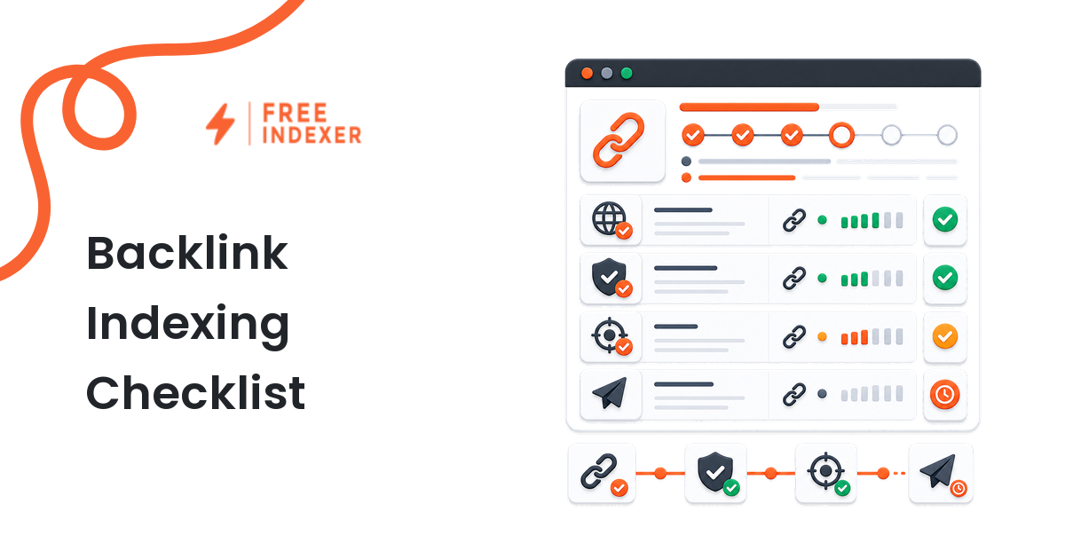 Backlink Indexing Checklist