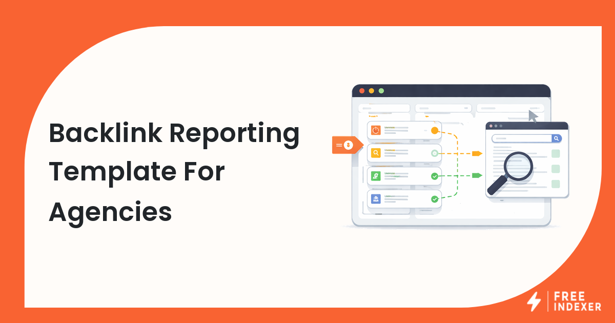 Backlink Reporting Template For Agencies
