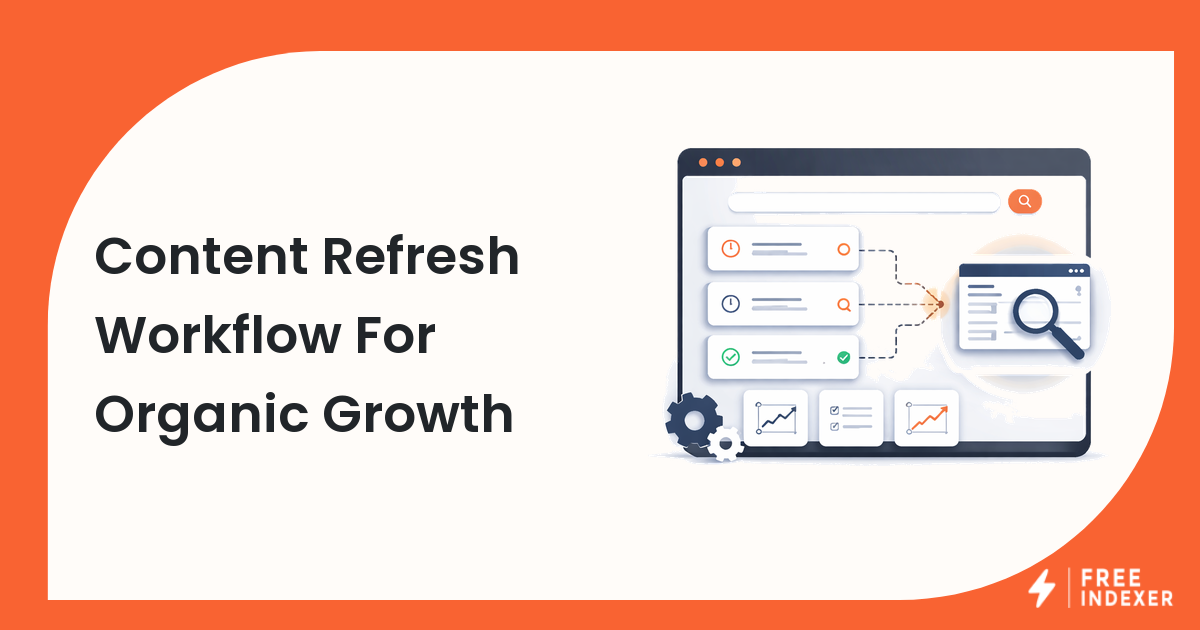Content Refresh Workflow For Organic Growth