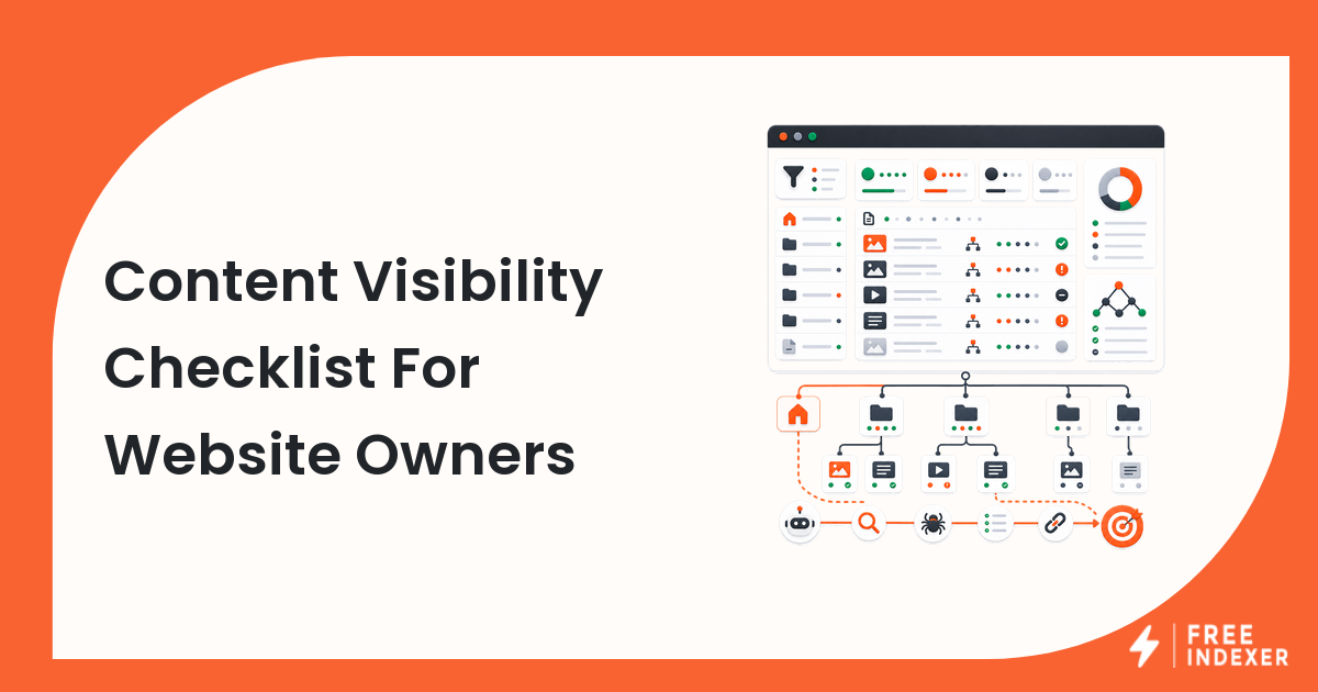 Content Visibility Checklist For Website Owners