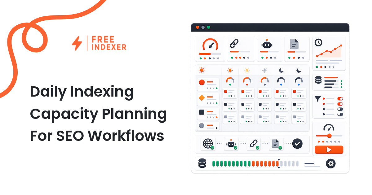 Daily Indexing Capacity Planning For SEO Workflows