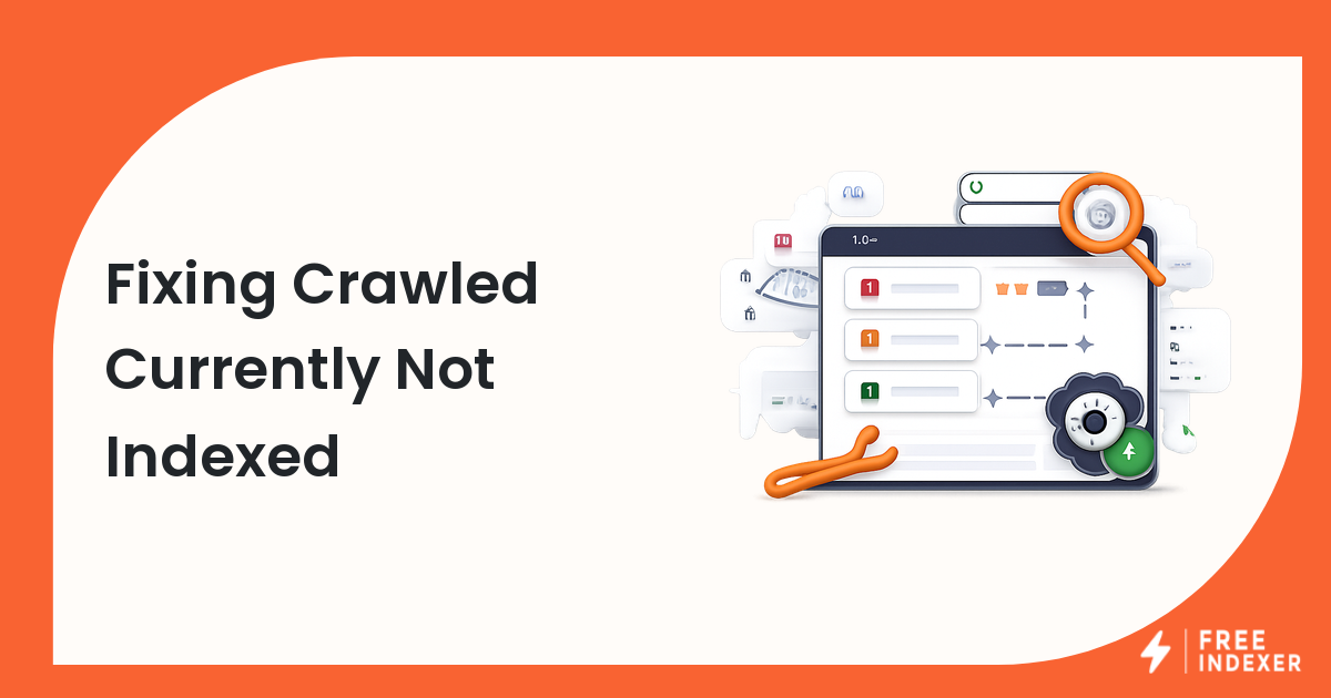 Fixing Crawled Currently Not Indexed
