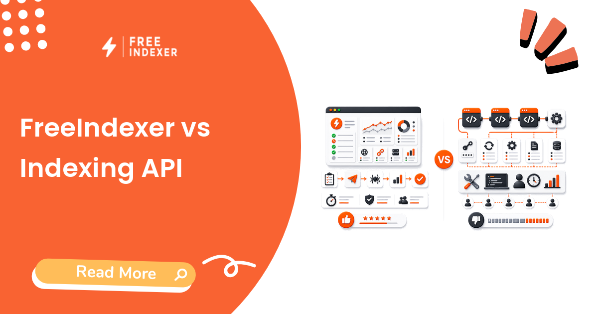 FreeIndexer vs Indexing API