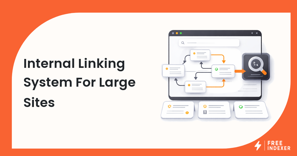 Internal Linking System For Large Sites