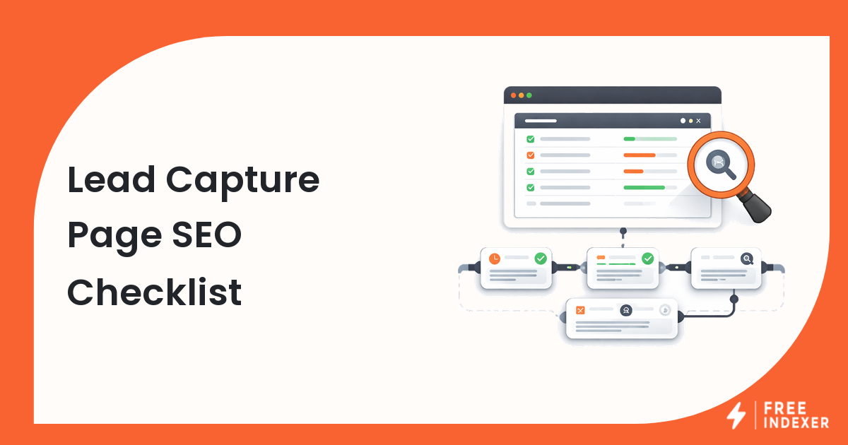 Lead Capture Page SEO Checklist
