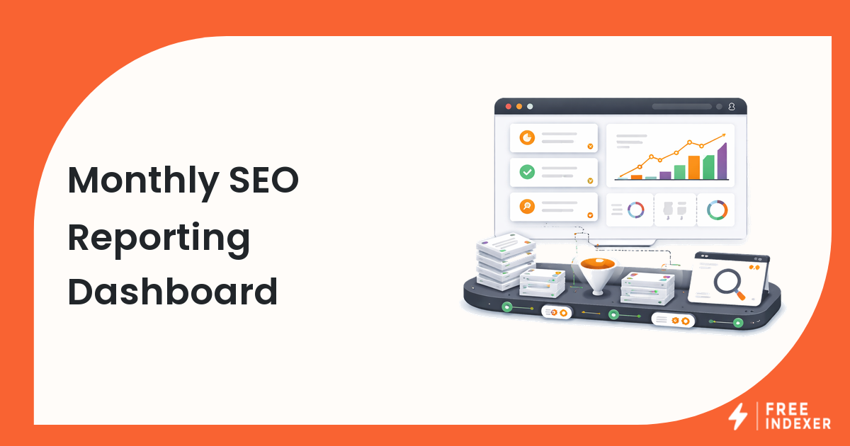 Monthly SEO Reporting Dashboard