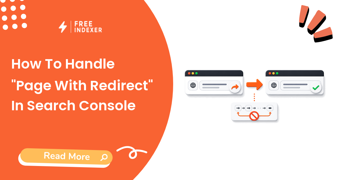 How To Handle "Page With Redirect" In Search Console