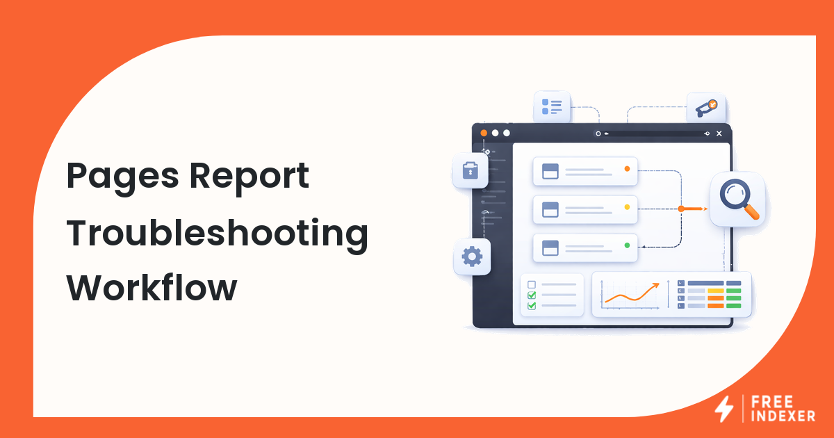 Pages Report Troubleshooting Workflow