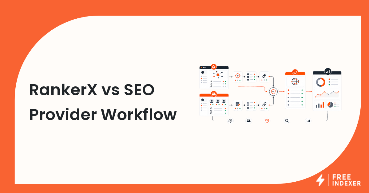 RankerX vs SEO Provider Workflow