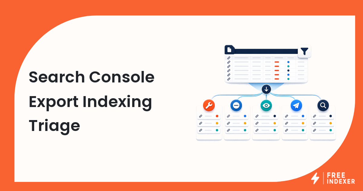 Search Console Export Indexing Triage