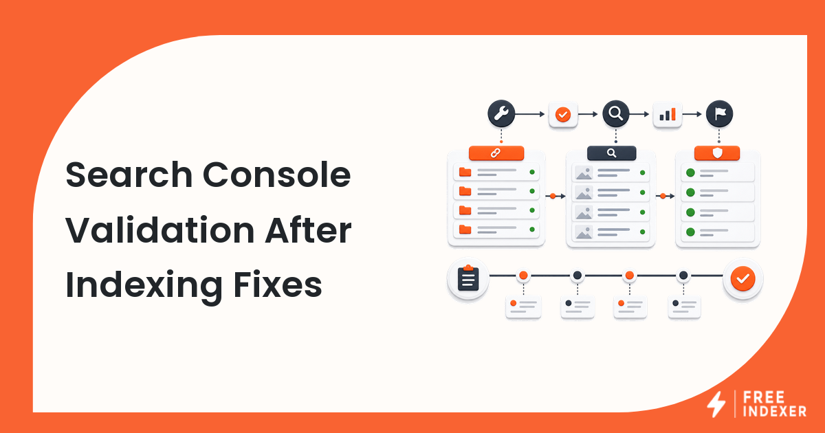 Search Console Validation After Indexing Fixes