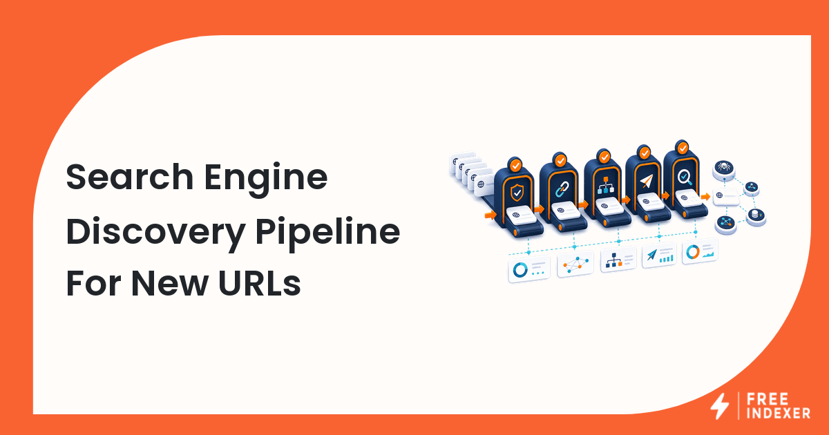 Search Engine Discovery Pipeline For New URLs