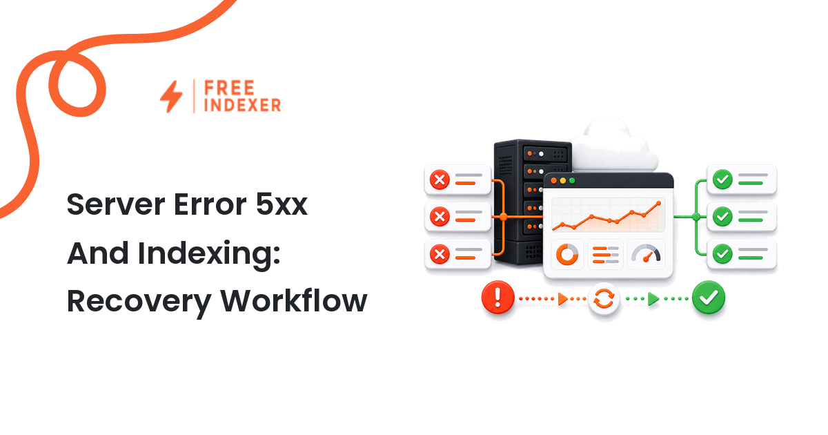 Server Error 5xx And Indexing: Recovery Workflow