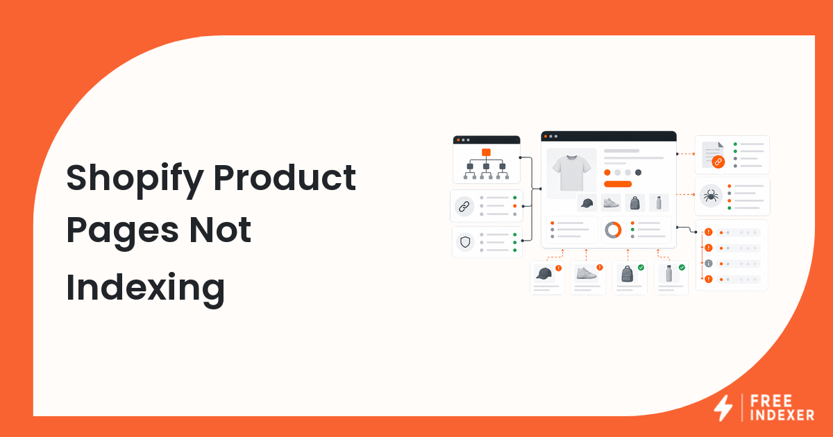Shopify Product Pages Not Indexing