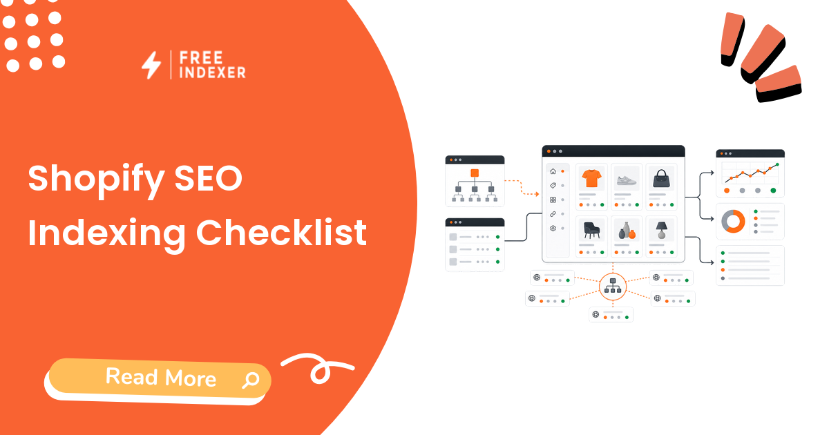 Shopify SEO Indexing Checklist