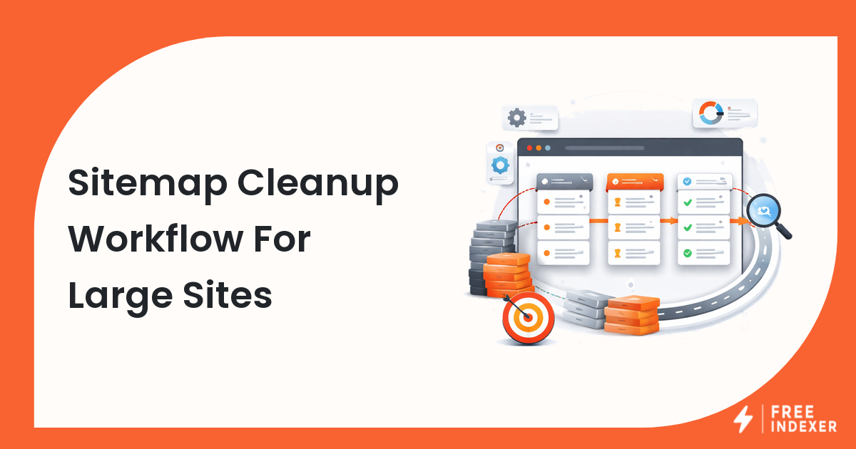 Sitemap Cleanup Workflow For Large Sites