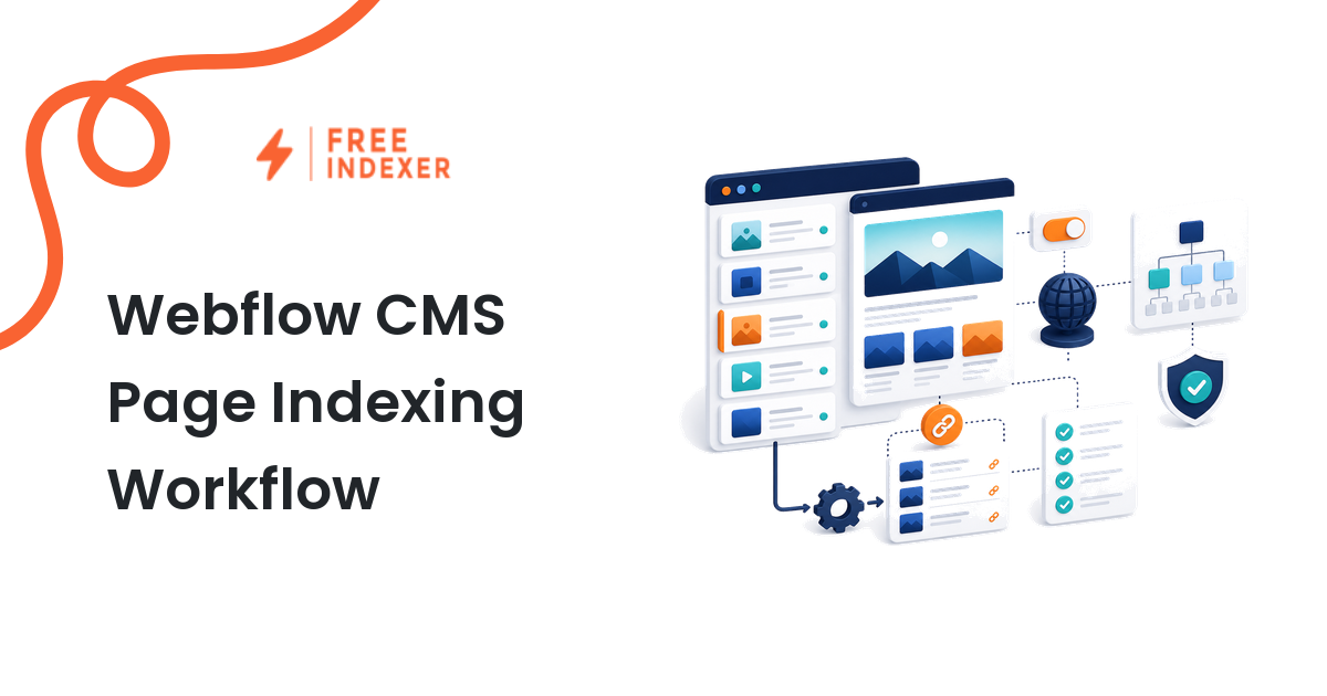 Webflow CMS Page Indexing Workflow