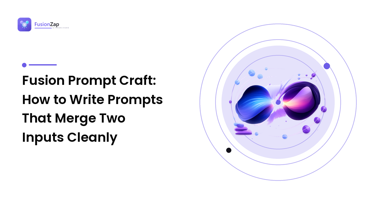 Fusion Prompt Craft: How to Write Prompts That Merge Two Inputs Cleanly
