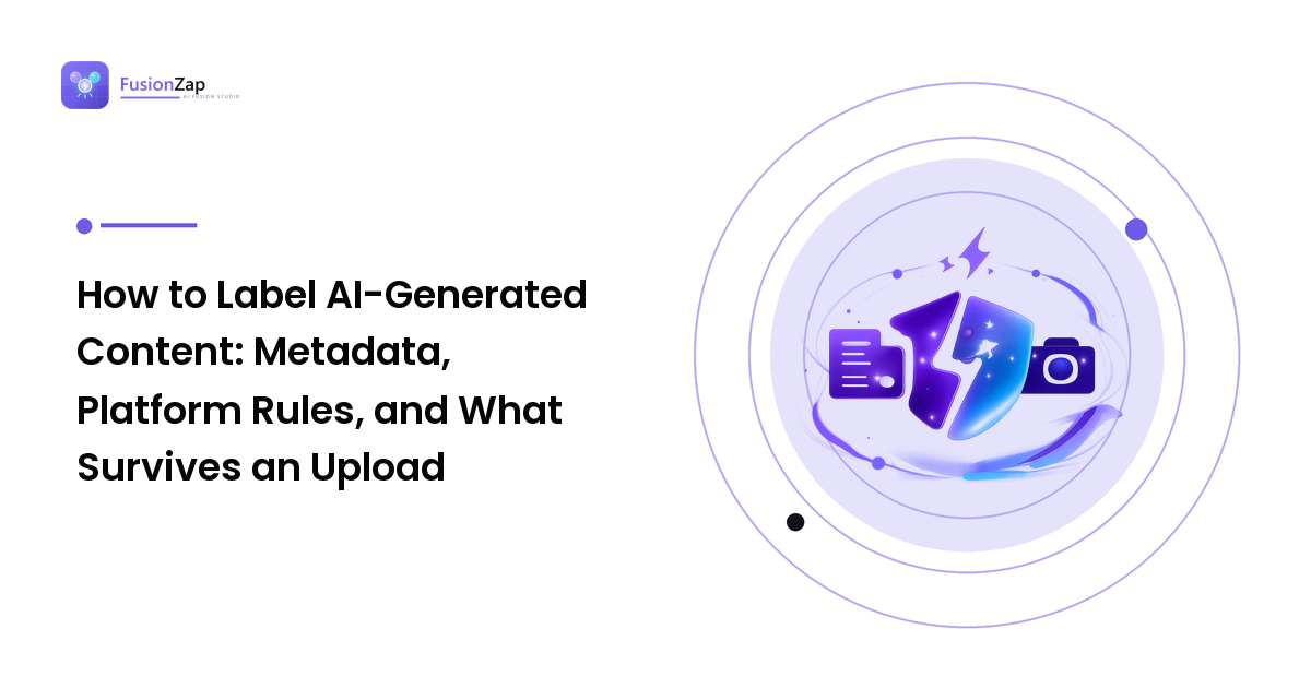 How to Label AI-Generated Content: Metadata, Platform Rules, and What Survives an Upload