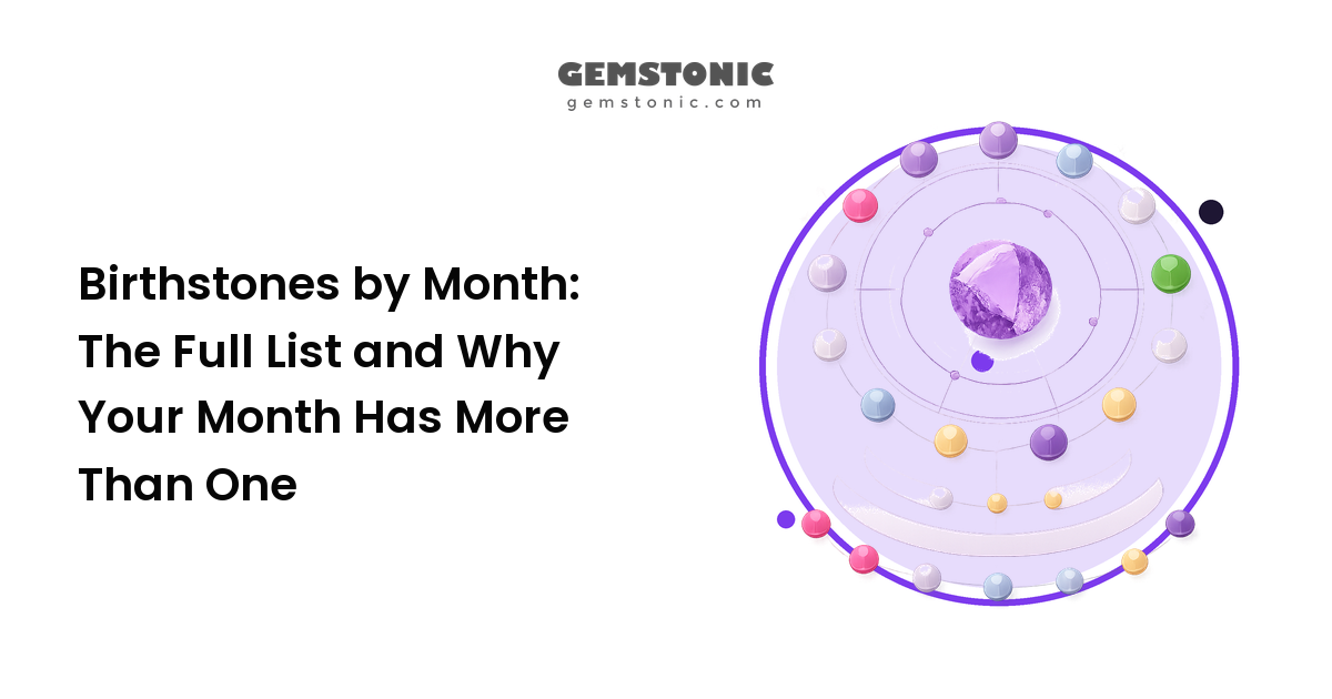 Birthstones by Month: The Full List and Why Your Month Has More Than One