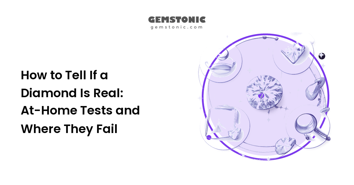 How to Tell If a Diamond Is Real: At-Home Tests and Where They Fail