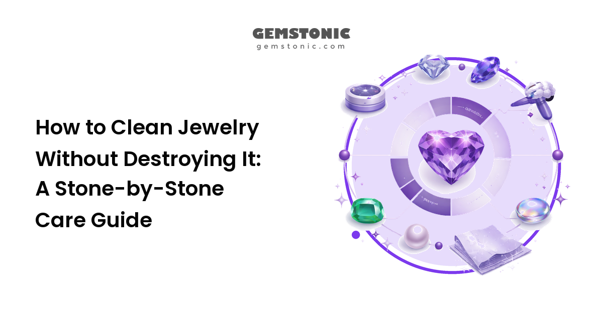 How to Clean Jewelry Without Destroying It: A Stone-by-Stone Care Guide