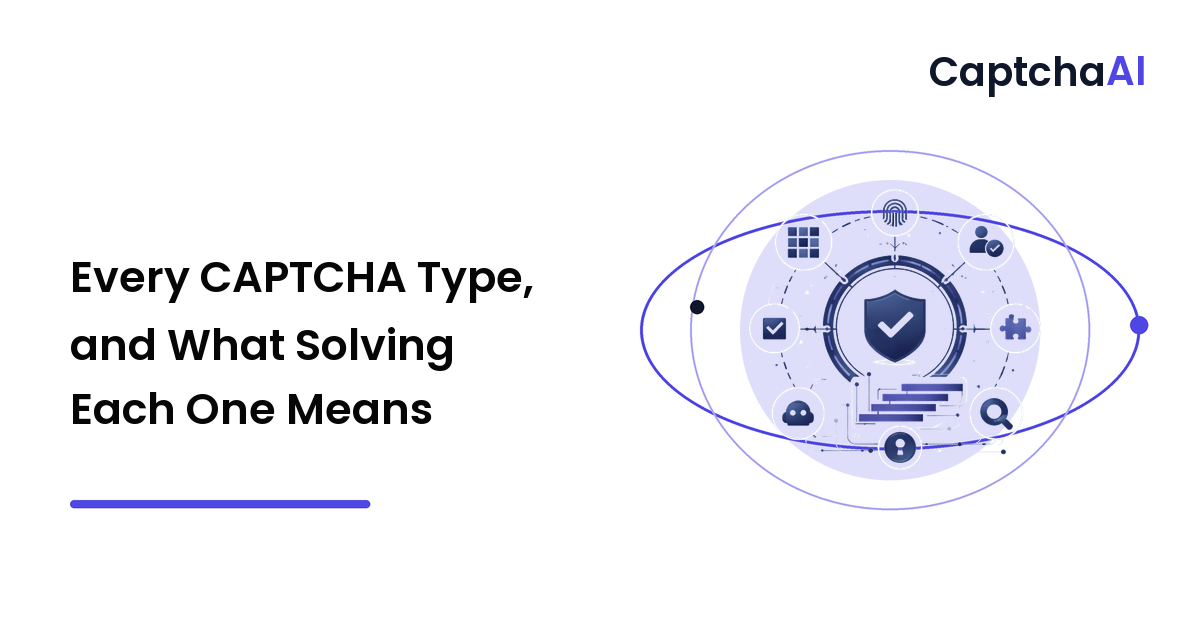 Every CAPTCHA Type, and What Solving Each One Means