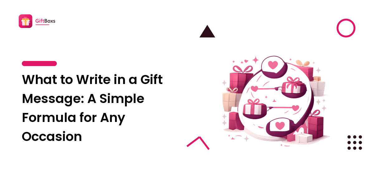 What to Write in a Gift Message: A Simple Formula for Any Occasion