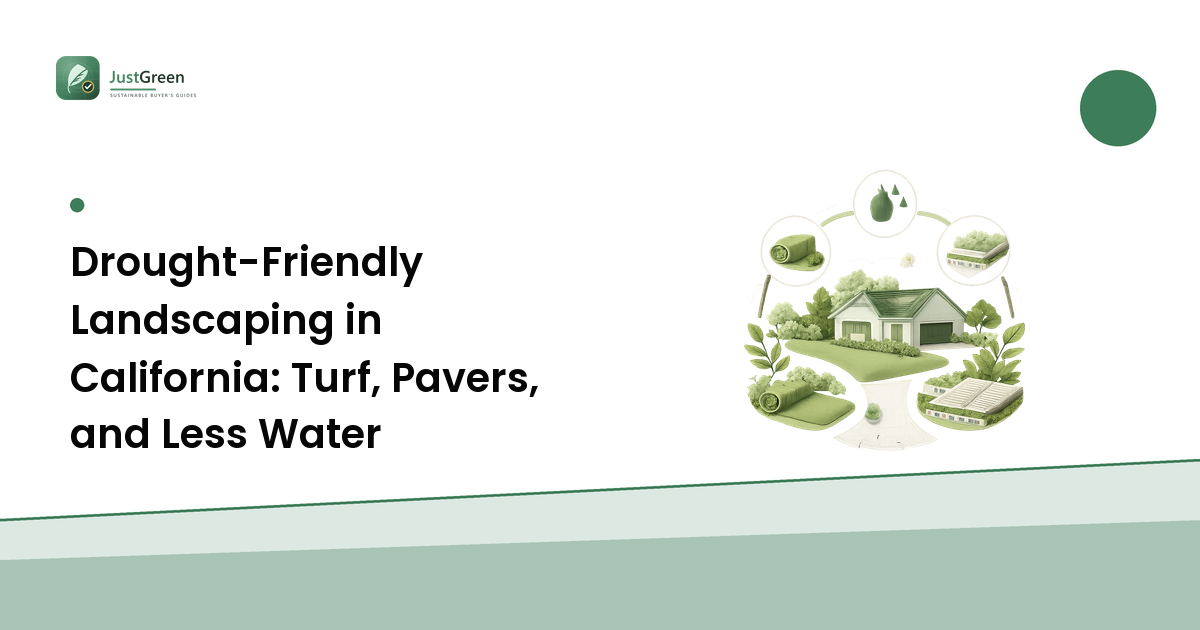 Drought-Friendly Landscaping in California: Turf, Pavers, and Less Water