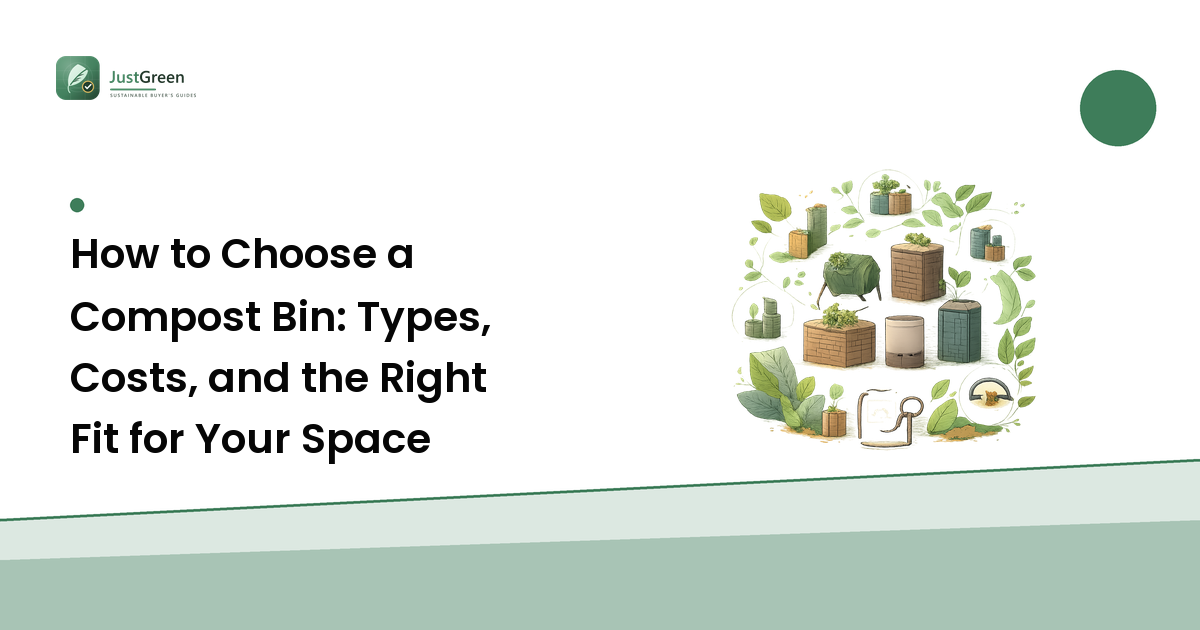 How to Choose a Compost Bin: Types, Costs, and the Right Fit for Your Space