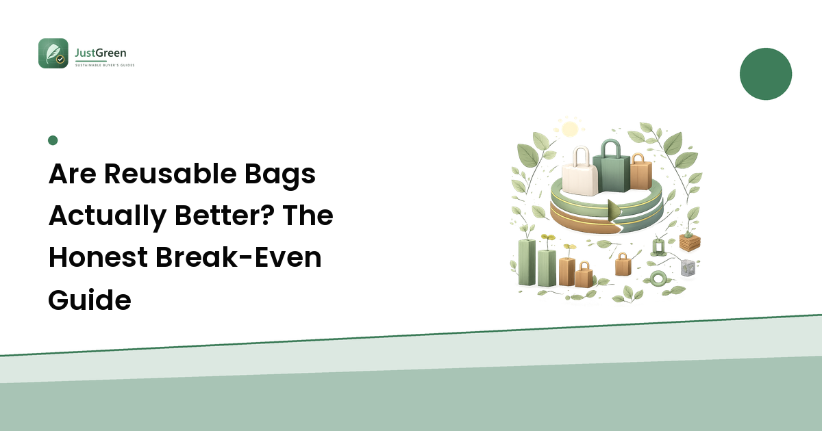 Are Reusable Bags Actually Better? The Honest Break-Even Guide