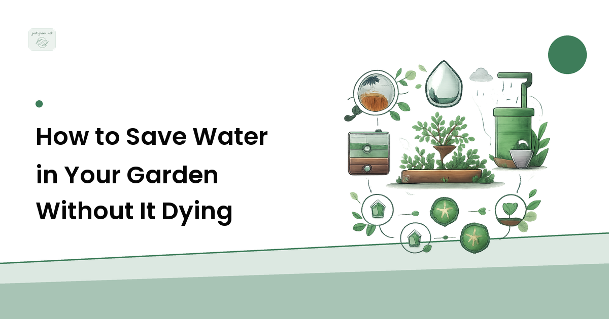 How to Save Water in Your Garden Without It Dying