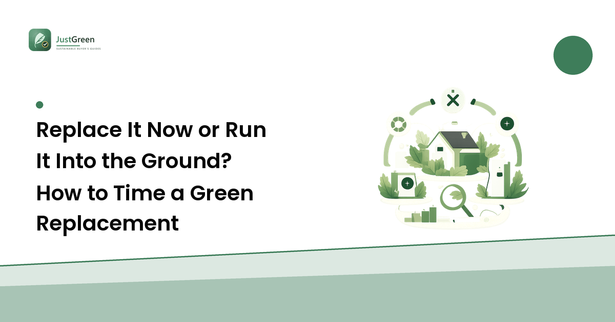 Replace It Now or Run It Into the Ground? How to Time a Green Replacement