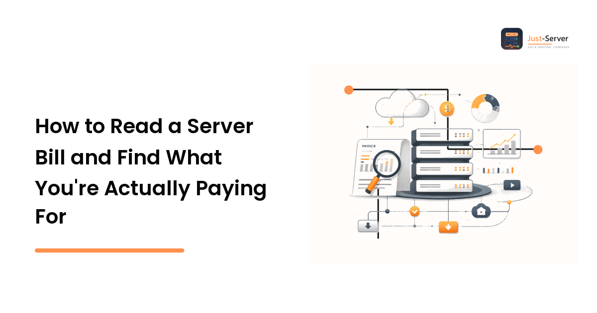 How to Read a Server Bill and Find What You're Actually Paying For