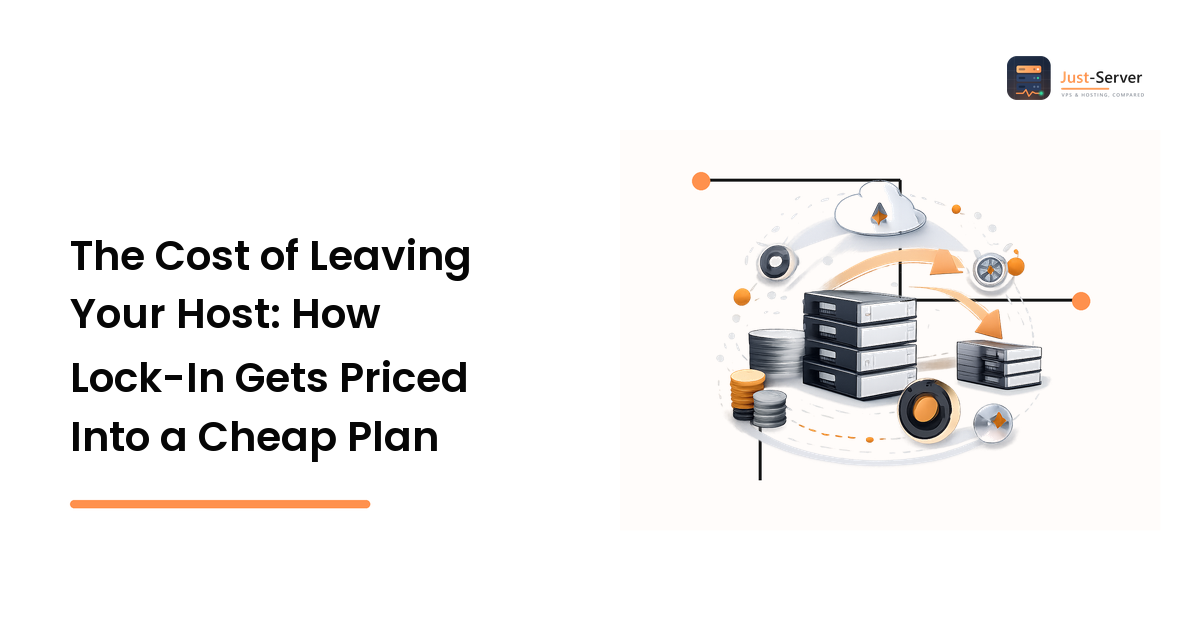 The Cost of Leaving Your Host: How Lock-In Gets Priced Into a Cheap Plan